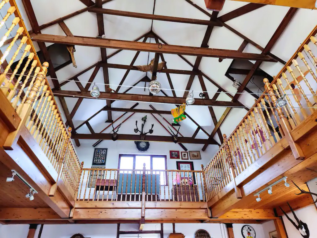 The House in the Clouds, au Royaume-Uni mezzanine intérieure.